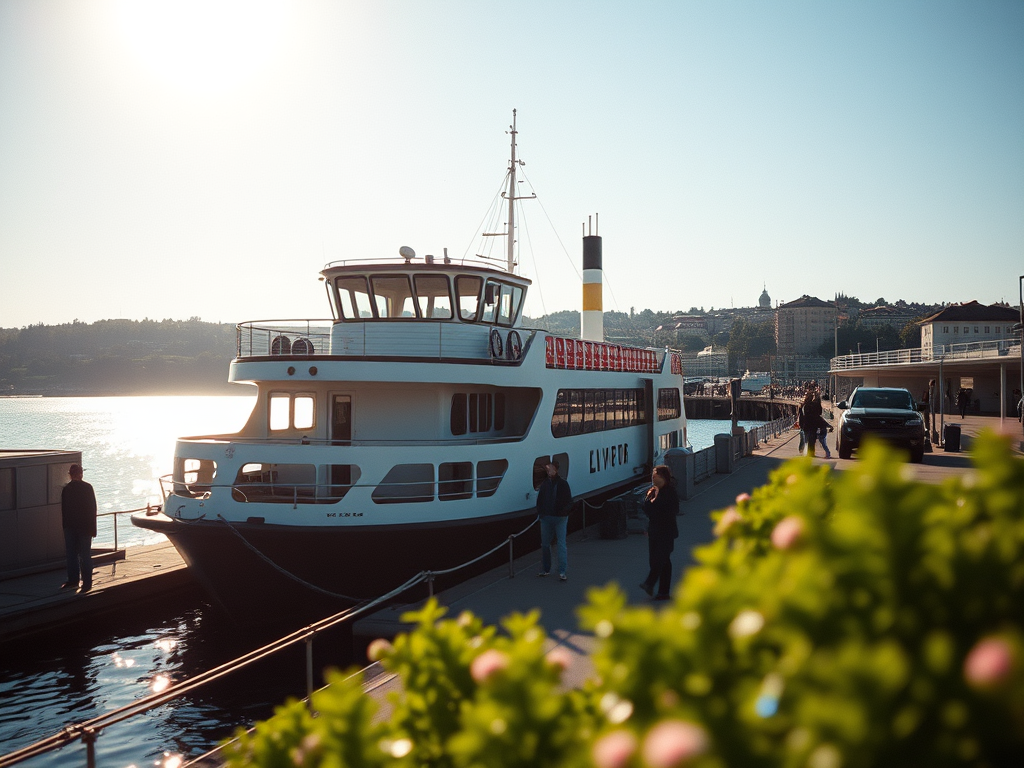 Älv-Snabben 5 dockar Eriksbergs Färjeläge