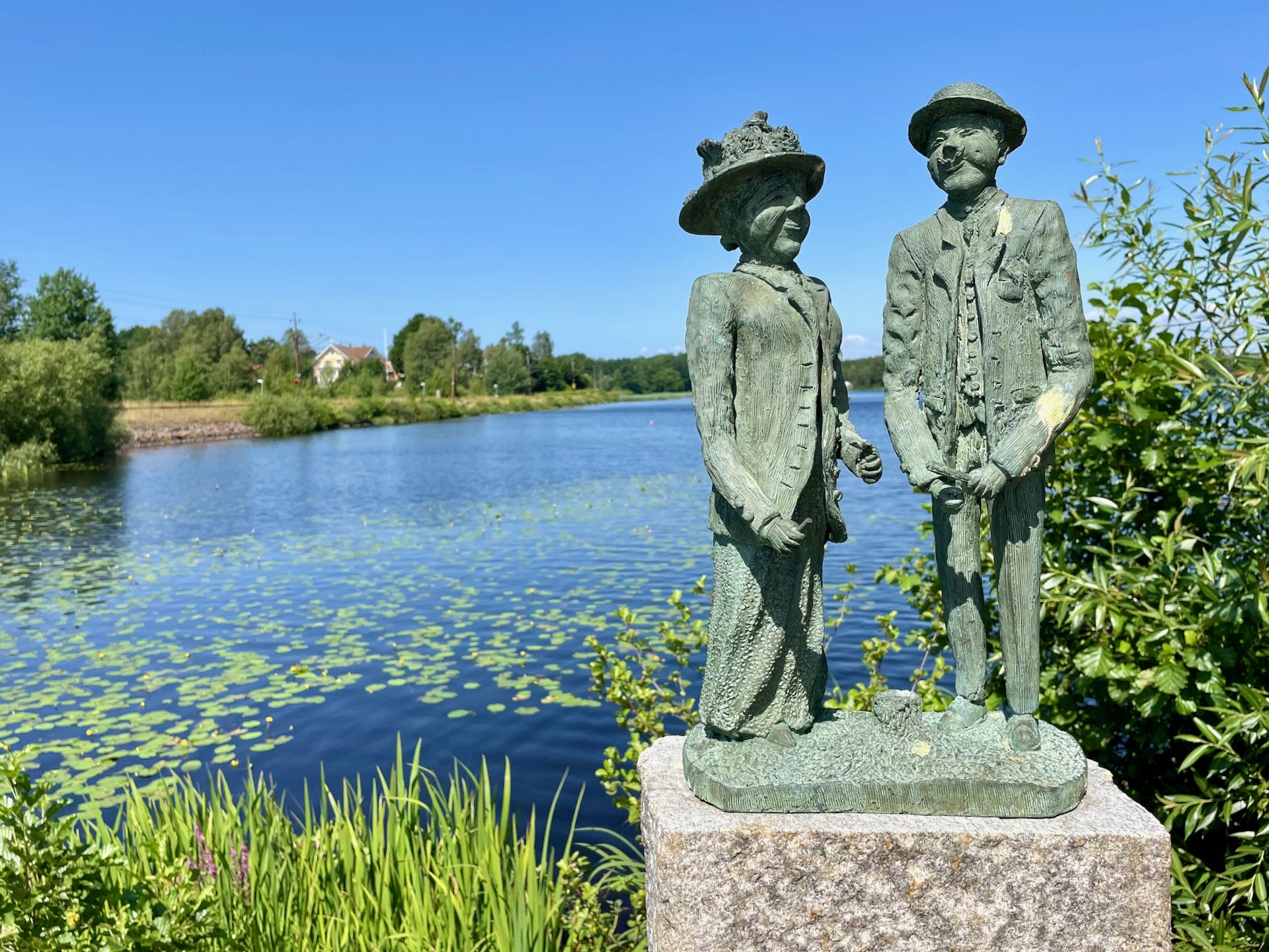 Utflykt till Vittsjö - vackert i norra Skåne