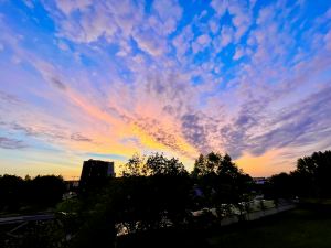 Vacker himmel över Hyllie