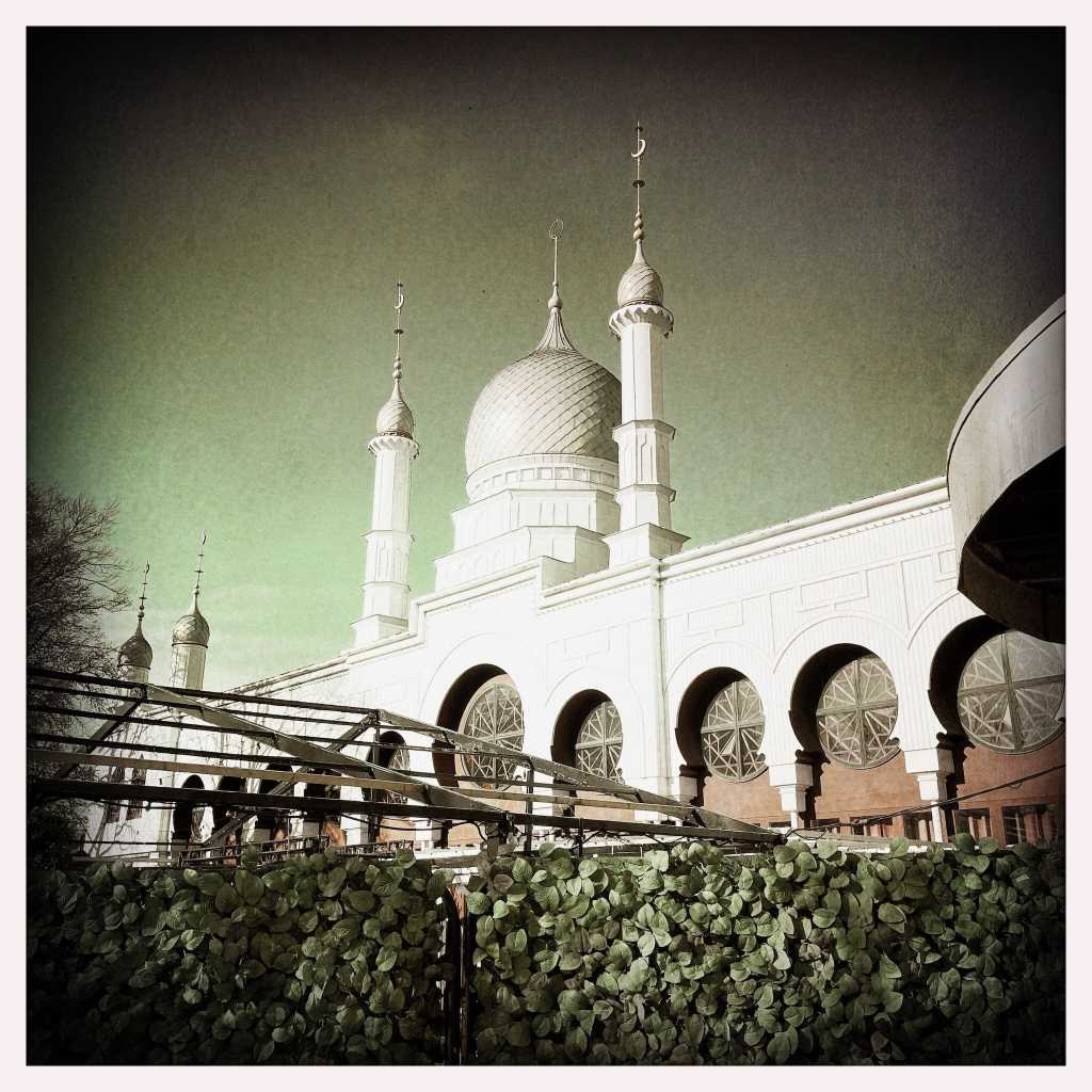 Tinnar och torn i Folkets Park.